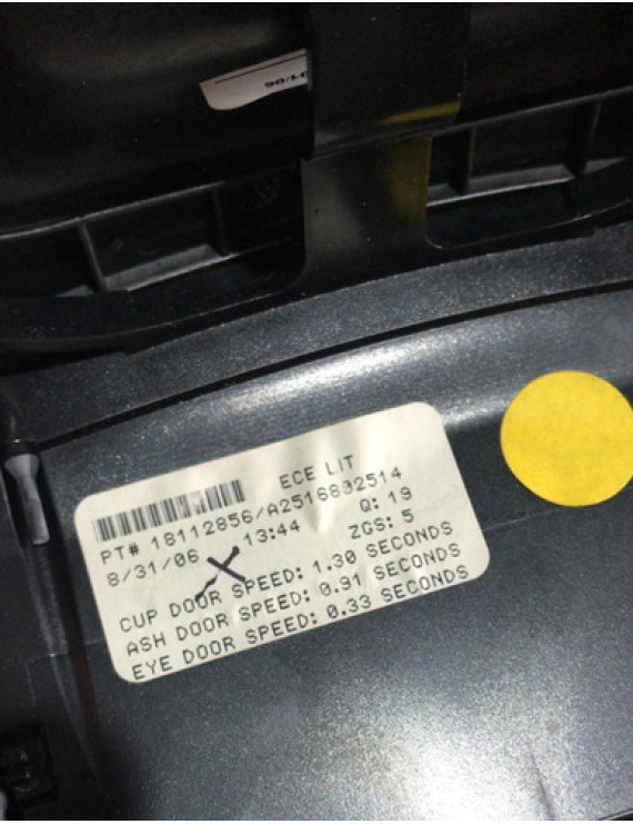 Console Central Mercedes Benz R500 2007 