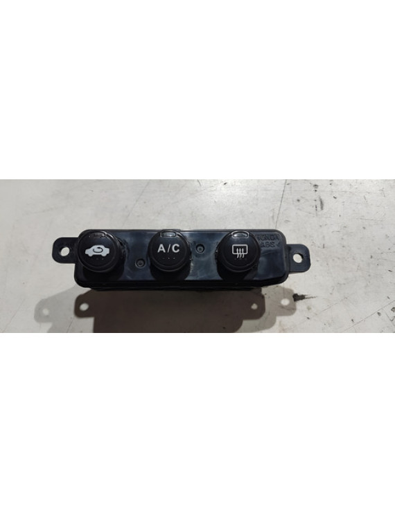 Comando Botão Ar Honda Civic 2003 2004 2005 2006 Preto