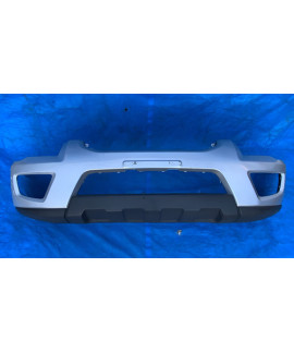 Parachoque Dianteiro Kia Sportage 2006 A 2010 Detalhe Prateado