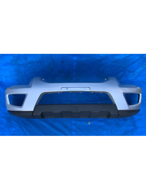 Parachoque Dianteiro Kia Sportage 2006 A 2010 Detalhe Prateado