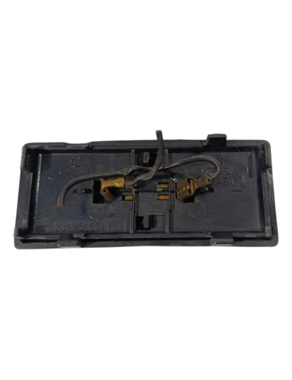 Botão Buzina Kombi 1976 - 2014 Preto