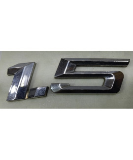 Emblema Tampa Traseira Letreiro 1.5 Lifan 530 2015 - 2018 Prateado