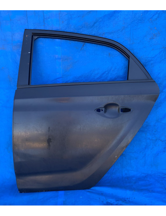 Porta Traseira Esquerda Hb20 Hatch 2012 A 2019 Traseira Esquerda Preto
