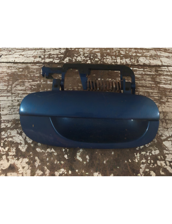 Maçaneta Externa Traseira Direita Peugeot 607 2001 Preto