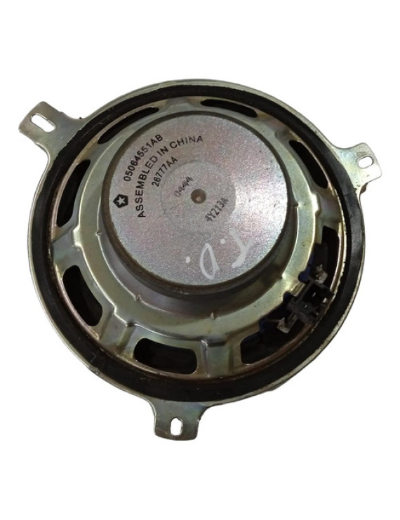 Alto Falante Da Porta Traseira Direita Cherokee 2015  Preto