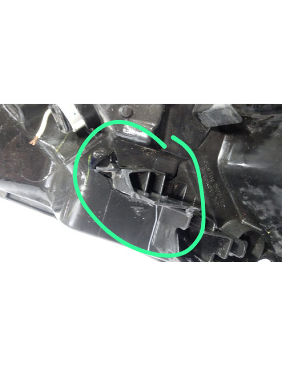 Farol Direito Led Corolla 2017 Detalhes Direito/passageiro