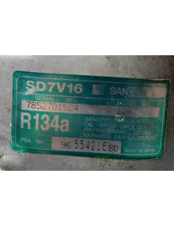 Compressor De Ar Xsara Picasso 1.6 2001 - 2012