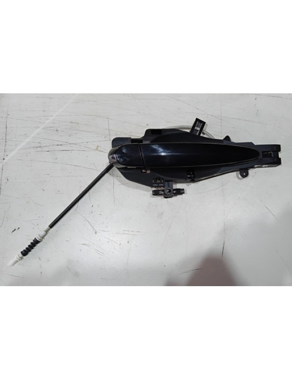 Maçaneta Externa Traseira Direita Bmw X6 2012 Preto