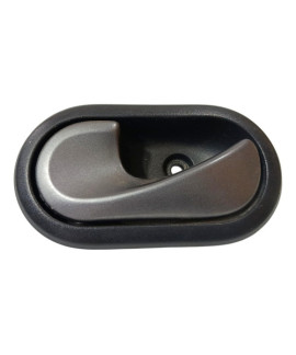 Maçaneta Interna Dianteira Esquerda Sandero 2008 - 2012 Preto Dianteira