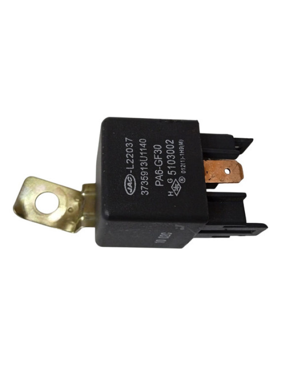 Relê Ventoinha Jac J3 2010 - 2015 / 3735913u1140 Preto