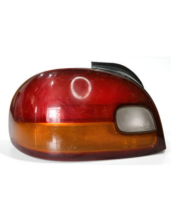 Lanterna Esquerda Hyundai Accent 1997 Detalhe Esquerdo/motorista Vermelho