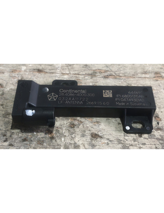 Antena Keyless Jeep Compass 2018 2019 2020 / 68051315ab Preto
