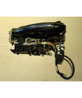 Maçaneta Externa Dianteira Esquerda Bmw 535i 2012 Preto