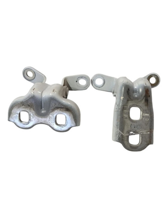 Par Dobradiça Porta Dianteira Esquerda Onix 2013 - 2018