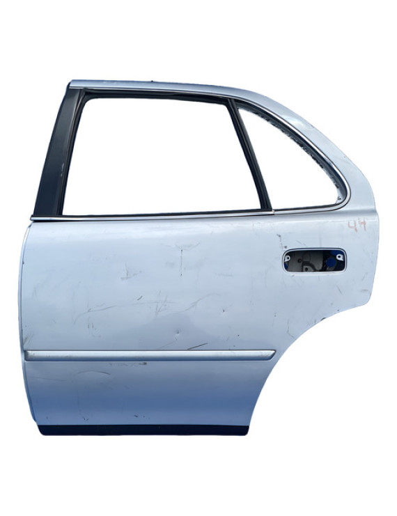 Porta Traseira Esquerda Toyota Camry 1992 A 1994  Traseira Esquerda Prateado