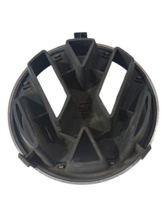 Emblema Grade Dianteira Saveiro Gol Fox 2003 - 2007 Prateado