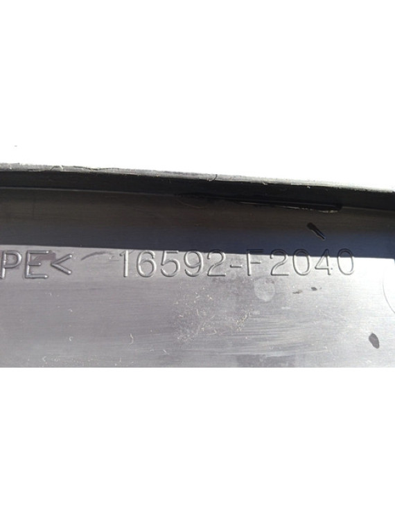 Defletor Inferior Radiador Corolla 2020 - 2024 Preto