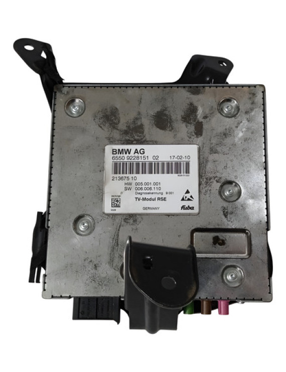 Módulo Controle Vídeo Bmw X5 550 750i 2012 / 922815102