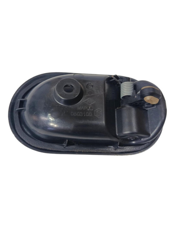 Maçaneta Interna Esquerda Sandero Logan 2008 - 2013 Preto Dianteira/traseira