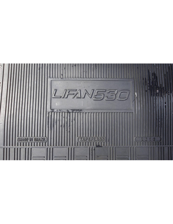 Tapete Dianteiro Esquerdo Lifan 530 2014 2015 2016 Preto