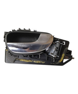 Maçaneta Interna Direita Peugeot 307 2005 - 2012 Preto Dianteira/traseira