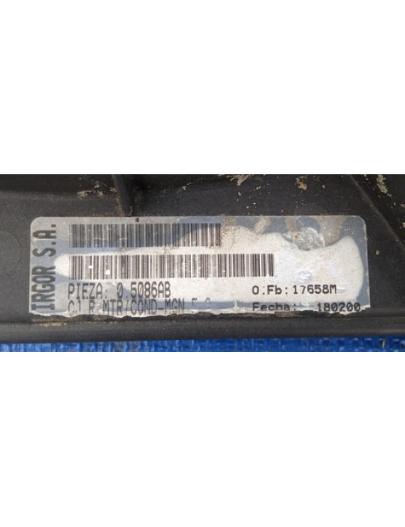 Ventoinha Radiador Megane 1.6 1999 Preto