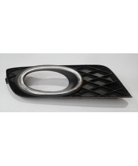 Moldura Grade Esquerda Farol De Milha Civic 2012 - 2016 Preto Esquerdo