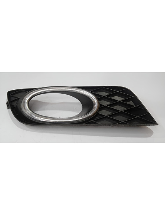 Moldura Grade Esquerda Farol De Milha Civic 2012 - 2016 Preto Esquerdo