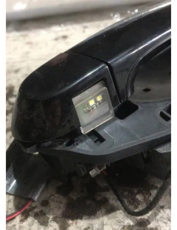 Maçaneta Externa Traseira Direita Bmw X4 2018 Preto Traseira