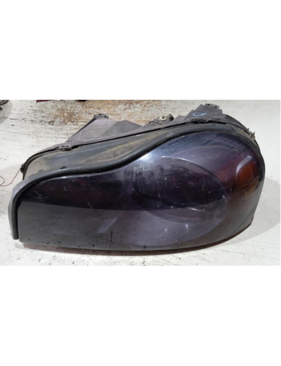 Farol Esquerdo Volvo Xc90 2002 - 2005 Mascara Negra
