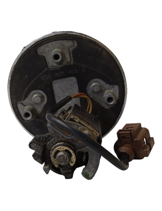 Emblema Fechadura Tampa Traseira Polo Sedan 2003 - 2008 - Preto