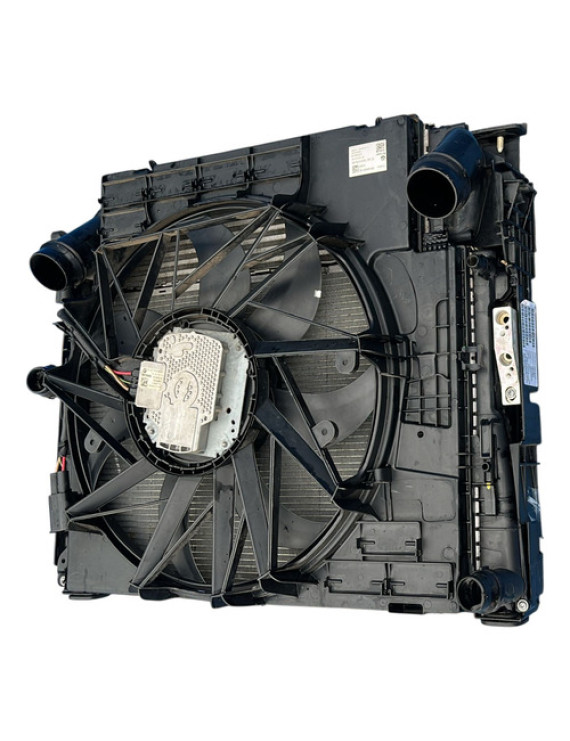 Kit Radiador Bmw X3 X4 2.0 Turbo 2013 2014 2015 2016 Preto