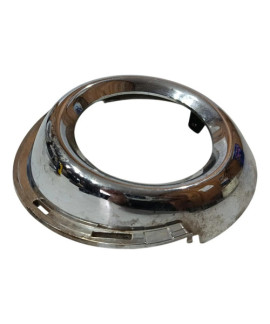 Aro Moldura Farol Milha Direito Peugeot 307 2005 - 2012 Preto Direito