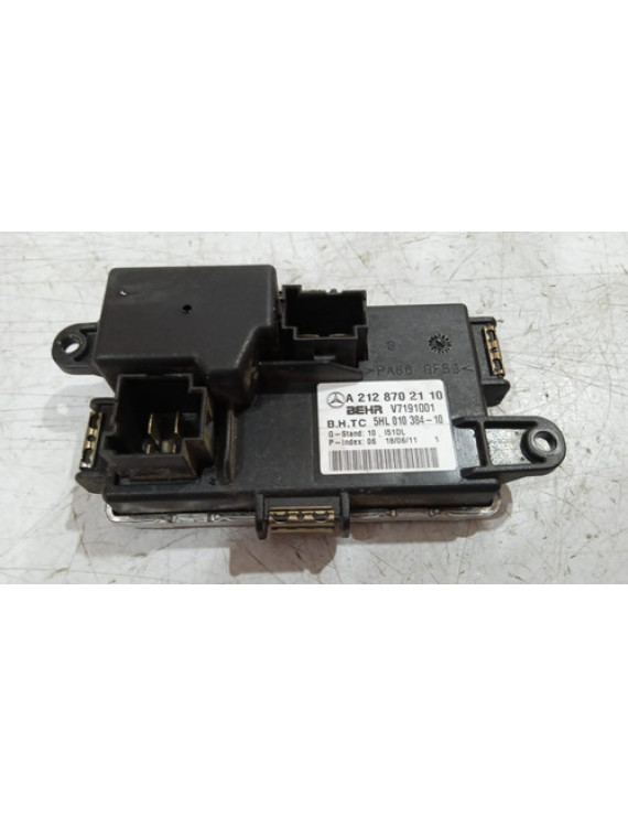 Módulo Resistência Do Ar Mercedes C180 2014 / A2128702110