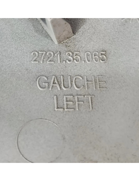 Capa Retrovisor Esquerdo Fluence 2007 - 2011 Cinza