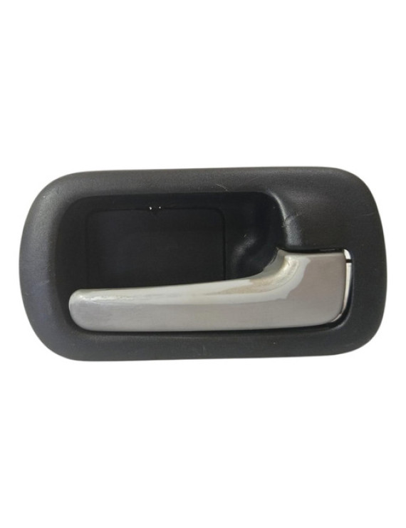 Maçaneta Interna Traseira Direita Civic 2001 - 2006 Preto Traseira