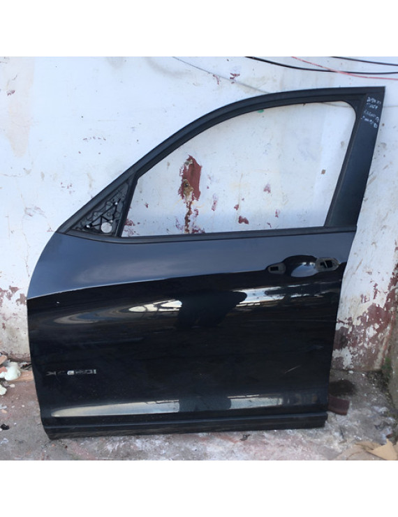 Porta Dianteira Esquerda Bmw X3 2013 2014 2015 Preto