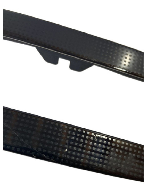 Moldura Comando Ar E Botão Alerta Mercedes R500 2007 Preto