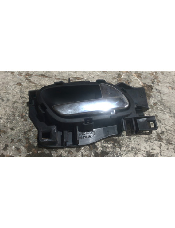 Maçaneta Interna Traseira Esquerda Peugeot 3008 2012 Traseira
