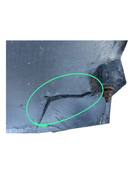 Parachoque Traseiro Ecosport 2003 A 2007 Detalhe