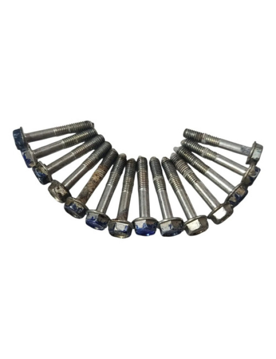 Kit Parafuso Tampa Carter Hrv 1.8 Flex 2016 - 2020 Prateado