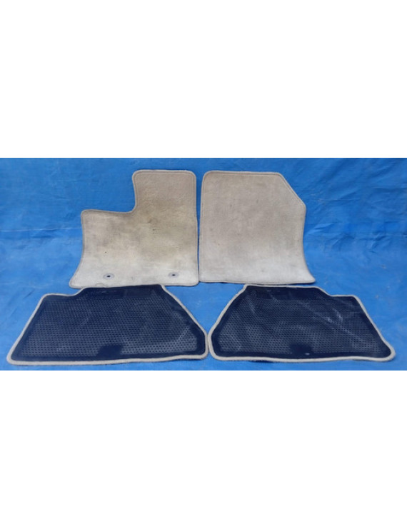 Jogo De Tapetes Bege Ford Edge 2008 - 2014