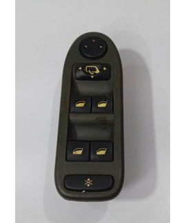 Botão Comando Vidro Dianteiro Esquerdo C5 307 2004 - 2012