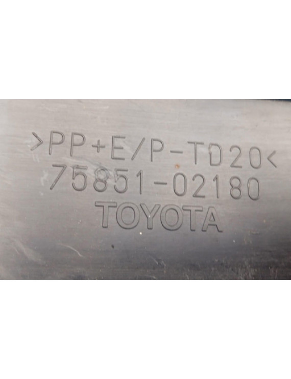 Friso Spoiler Caixa Ar Direito Corolla 2015 2016 2017 2018 Cinza