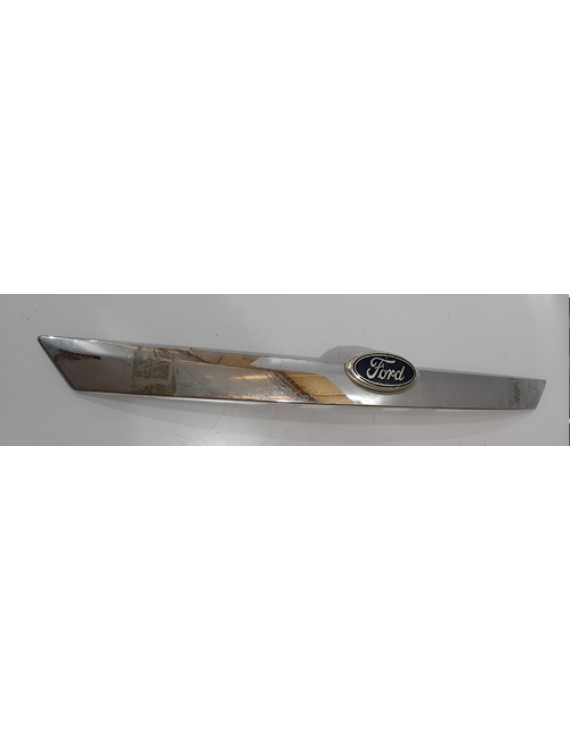 Friso Tampa Traseira Ford Focus 2001 2002 2003 A 2006 2007 Prateado