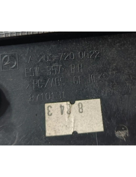 Acabamento Forro Porta Dianteira Direita Mercedes C320 2001