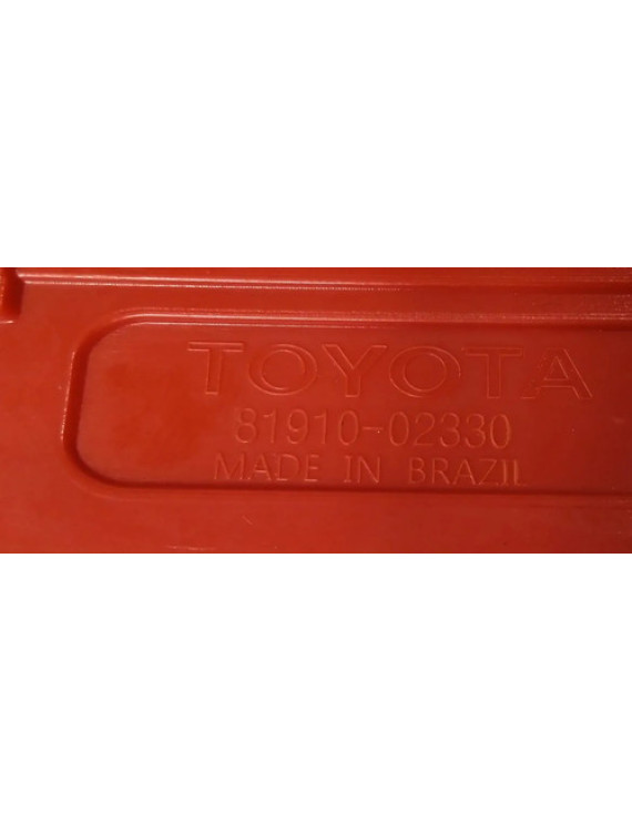 Refletor Olho De Gato Traseiro Direito Corolla 2020 - 2025 Vermelho