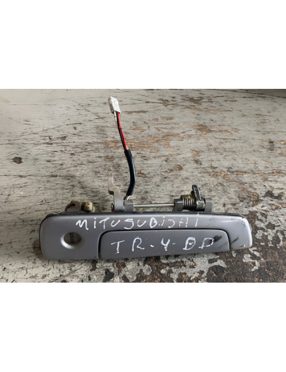 Maçaneta Externa Dianteira Direita Pajero Tr4 2003 - 2012 Cinza