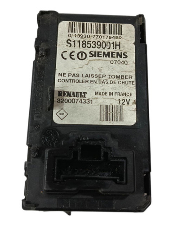 Módulo Leitor Cartão Chave Megane 2010 2011 / S118539001h