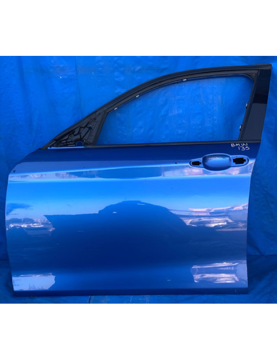 Porta Dianteira Esquerda Bmw 135 2015  Dianteira Esquerdo Azul